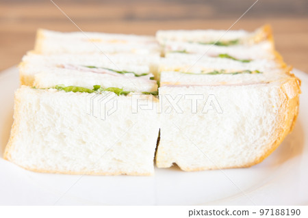 Delicious mixed sandwich 97188190