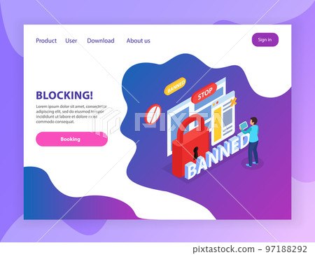 Internet Blocking Landing Page Internet Blocking Landing Page 97188292