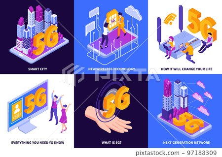 5G Internet Design Concept 5G Internet Design Concept 97188309