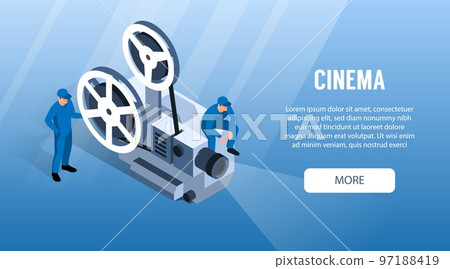 Film Camera Horizontal Banner 97188419