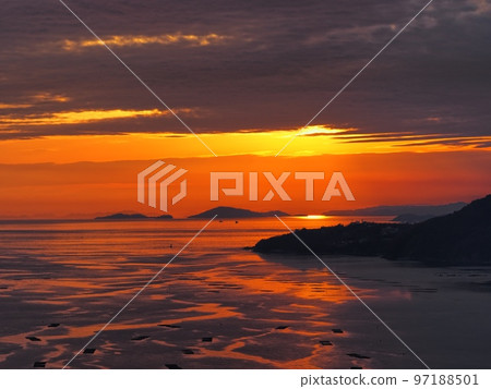 Evening view of Harima Nada seen from Cape Manyo Evening view of Harima Nada seen from Cape Manyo 97188501