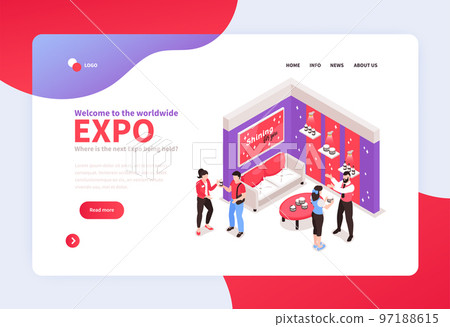Exhibition Booth Website Design Exhibition Booth Website Design 97188615