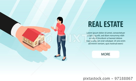 House On Hand Background House On Hand Background 97188867