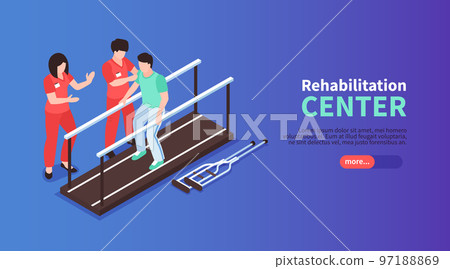 Clinical Rehabilitation Isometric Banner 97188869