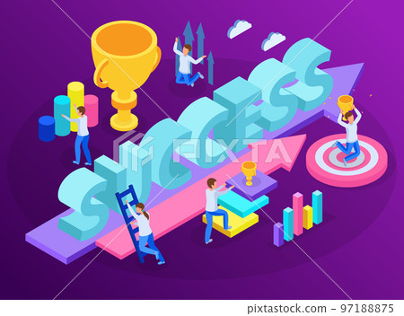 Run To Goal Isometric Concept Run To Goal Isometric Concept 97188875