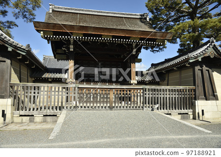Kimono gate Kyoto Imperial Palace 97188921