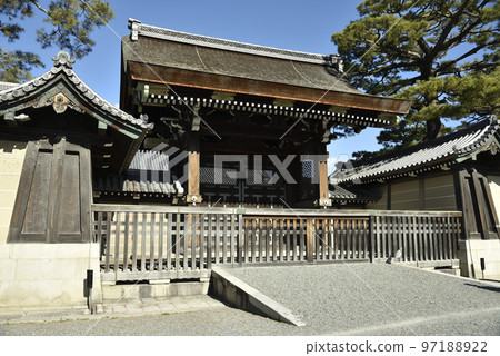 Kimono gate Kyoto Imperial Palace 97188922