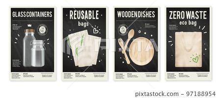 Zero Waste Poster Set Zero Waste Poster Set 97188954
