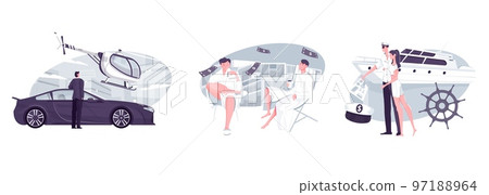 Rich People Compositions Set Rich People Compositions Set 97188964