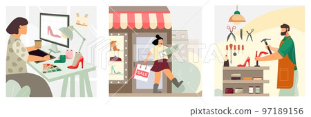 Shoes Flat Concept 97189156