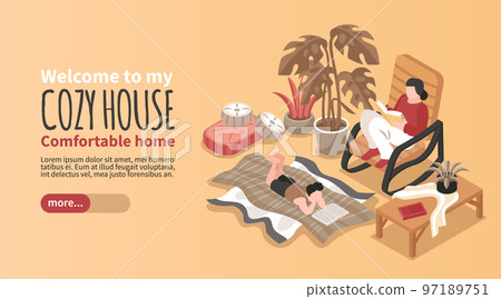 Cozy House Banner 97189751