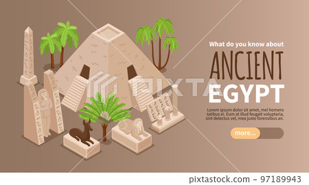 Egypt Horizontal Banner 97189943