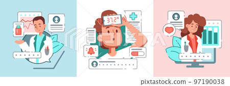 Online Medicine Concept Online Medicine Concept 97190038