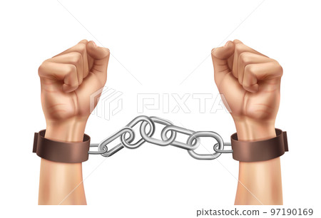 Chained Hands Gesture Composition Chained Hands Gesture Composition 97190169