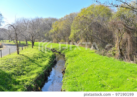 埼玉縣上尾市上尾丸山公園風景 埼玉縣上尾市上尾丸山公園風景 97190199