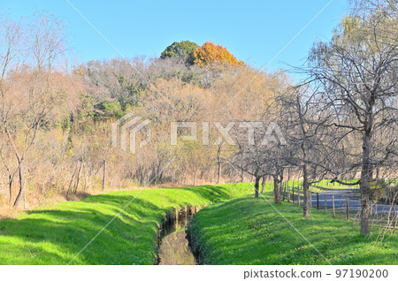 埼玉縣上尾市上尾丸山公園風景 埼玉縣上尾市上尾丸山公園風景 97190200