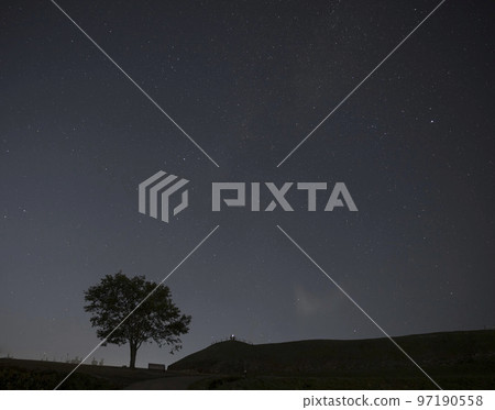 星夜 夜景 夜空 97190558