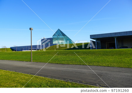 Pyramid of Moerenuma Park's glass Pyramid of Moerenuma Park's glass 97191260