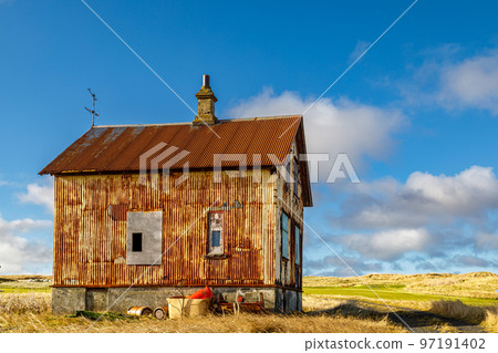 Abandoned farm house, Iceland 97191402