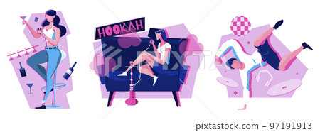 Night Club Compositions Set Night Club Compositions Set 97191913