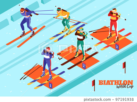 Biathlon Isometric Composition 97191938
