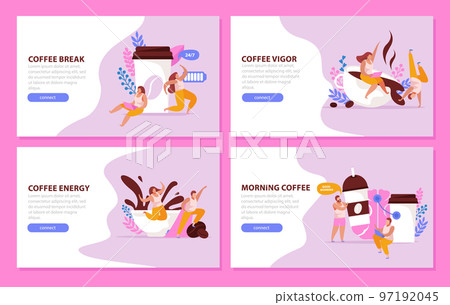 Caffeine Flat Horizontal Backgrounds Caffeine Flat Horizontal Backgrounds 97192045