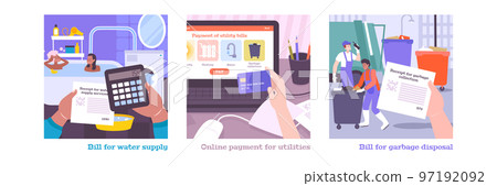 Utility Service Payments Composition 97192092