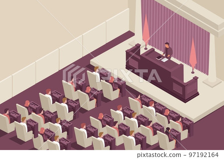 Isometric Parliamentary Speech Composition Isometric Parliamentary Speech Composition 97192164