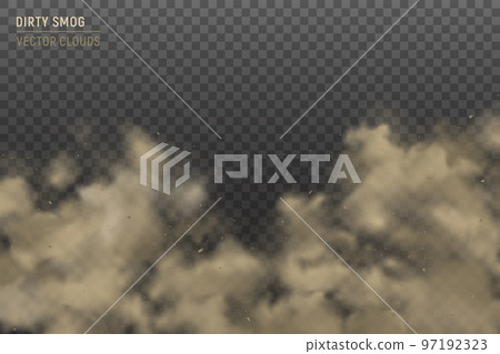 Realistic Clouds Smog Transparent 97192323