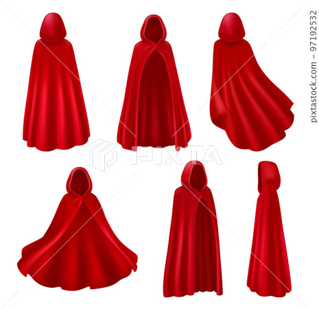 Realistic Red Mantles Collection 97192532