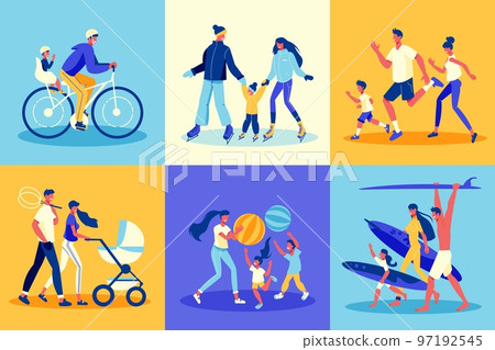 Active Family Design Concept Active Family Design Concept 97192545