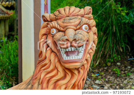 The Buddhist lion. 97193072