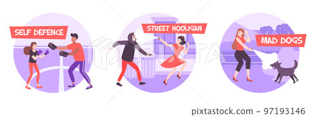Self Defense Compositions Set Self Defense Compositions Set 97193146
