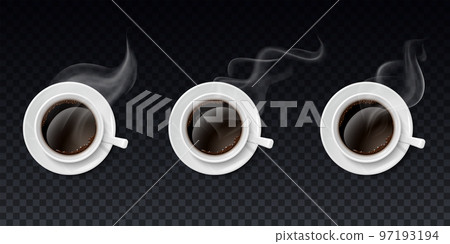 Coffee Fumes Transparent Set 97193194