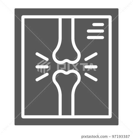 X-ray glyph icon, medicine and clinical, radiology sign, vector graphics, a solid pattern on a white background, eps 10. 97193387