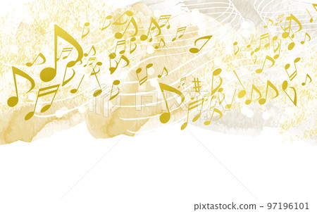 閃亮的音符樂譜背景圖 閃亮的音符樂譜背景圖 97196101