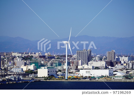 Yokohama Port Coastal scenery Hama Wing Yokohama Port Coastal scenery Hama Wing 97196269