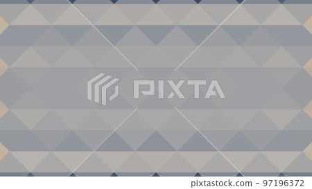 Pixel abstract background, triangular pixelation. Mosaic texture, checkered pattern. 97196372
