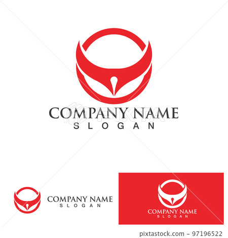 Bull horn logo and symbol template icons app Bull horn logo and symbol template icons app 97196522