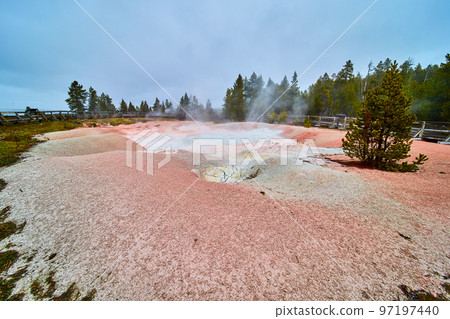 Yellowstone Fountain Paint Pot pools 97197440