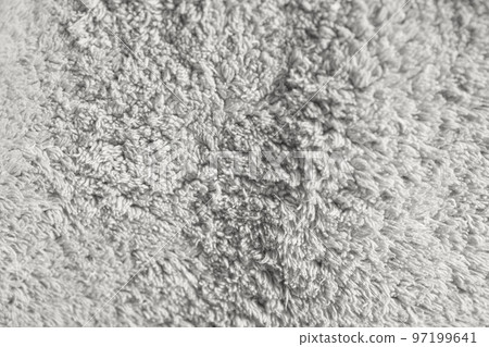 White abstract texture background, seamless pile textile, texture of artificial fluffy fur for backdrop. Close up of light, textured faux fur rug, fragment. Concept of textures and backgrounds. White abstract texture background, seamless pile textile, texture of artificial fluffy fur for backdrop. Close up of light, textured faux fur rug, fragment. Concept of textures and backgrounds. 97199641