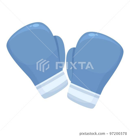Boxing gloves icon cartoon vector. Sport box. Hand glove 97200378