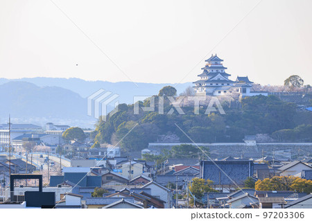 唐津城和街景“佐賀縣” 97203306