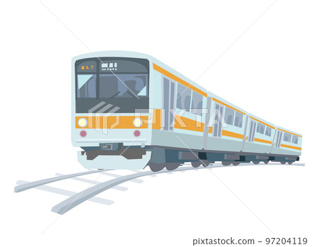 Illustration of Chuo Main Line 97204119
