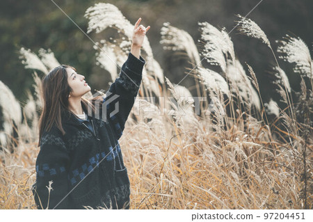 蒲葦和女性肖像 蒲葦和女性肖像 97204451