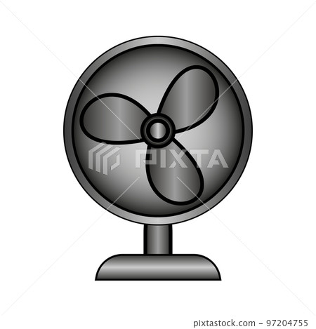 Fan icon on white. Fan icon on white. 97204755
