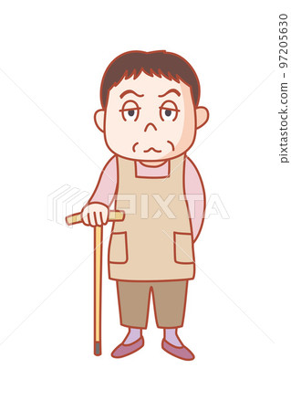 The elderly woman in the neighborhood who is blunt but kind and like a sweet shop lady. The elderly woman in the neighborhood who is blunt but kind and like a sweet shop lady. 97205630