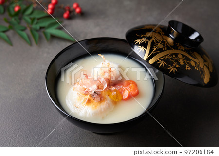 關西風味的Ozoni配白味噌 關西風味的Ozoni配白味噌 97206184
