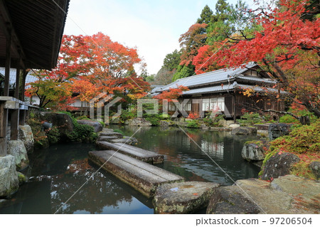 Chisen Kaiyu-style Garden with Autumn Leaves (Baekje-ji Temple/Kimi-in Temple) Chisen Kaiyu-style Garden with Autumn Leaves (Baekje-ji Temple/Kimi-in Temple) 97206504