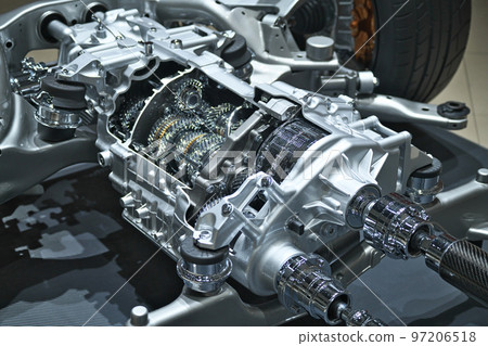 Cutaway model of the transmission in the showroom Cutaway model of the transmission in the showroom 97206518